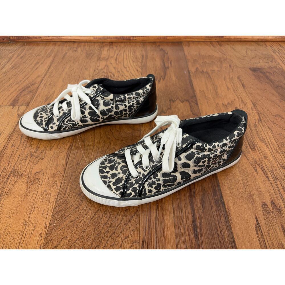 B18 Coach Barrett Cheetah Sneakers Womens‎ 8.5 Y2K Streetwear Animal Print Urban